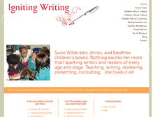 Tablet Screenshot of ignitingwriting.com